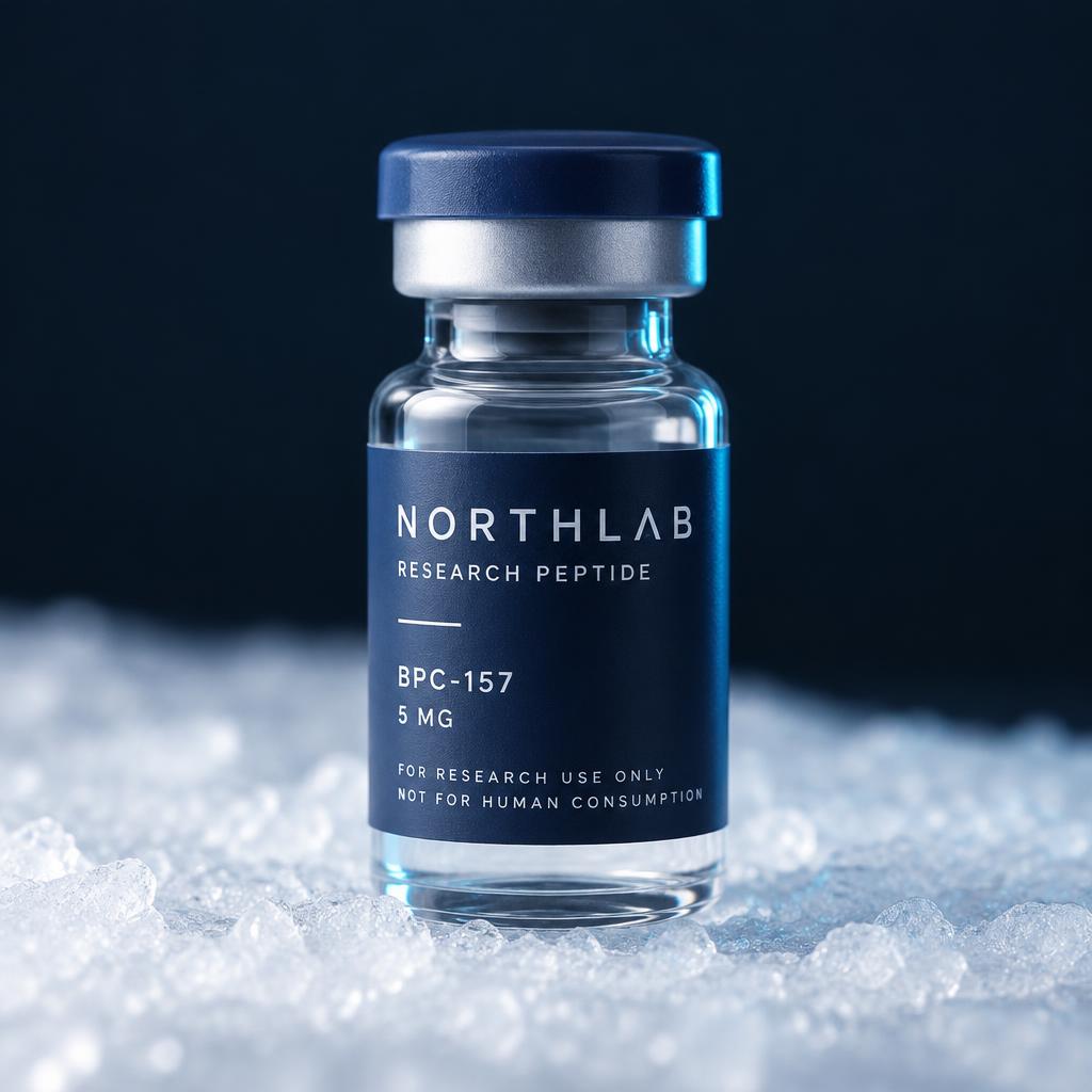 Labeled vial